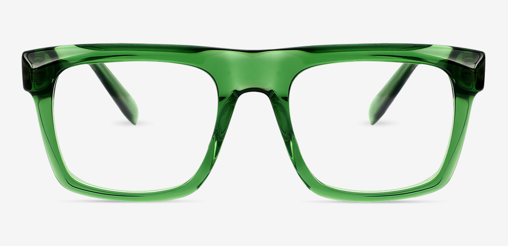 Theresa Grüne Pilot Brille