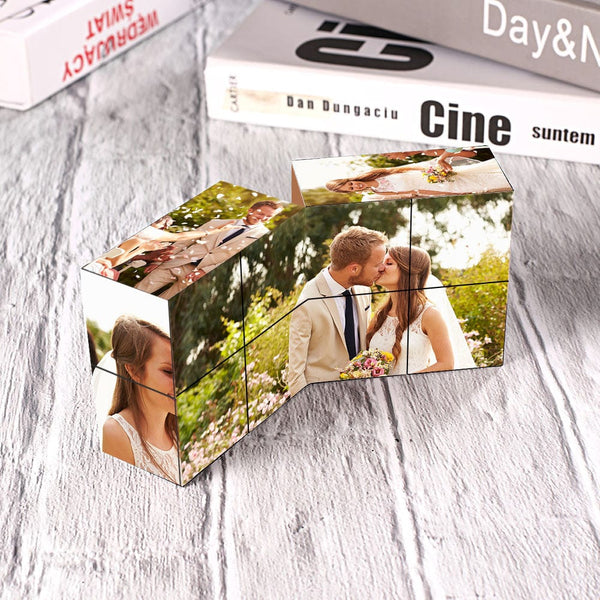 Personalized Photo Cube Fun Gift For Valentine's Day