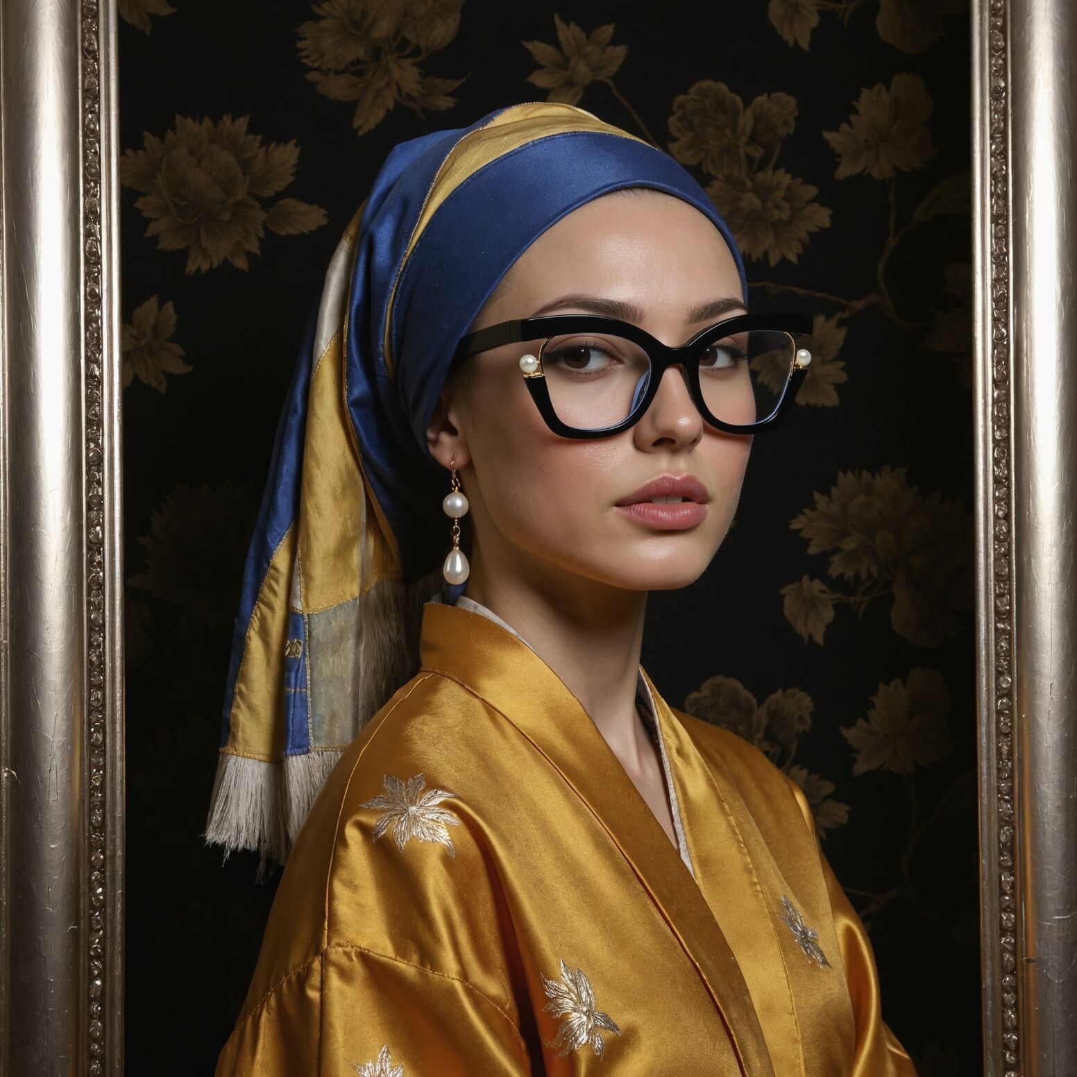 Halona Cat Eye Black Glasses