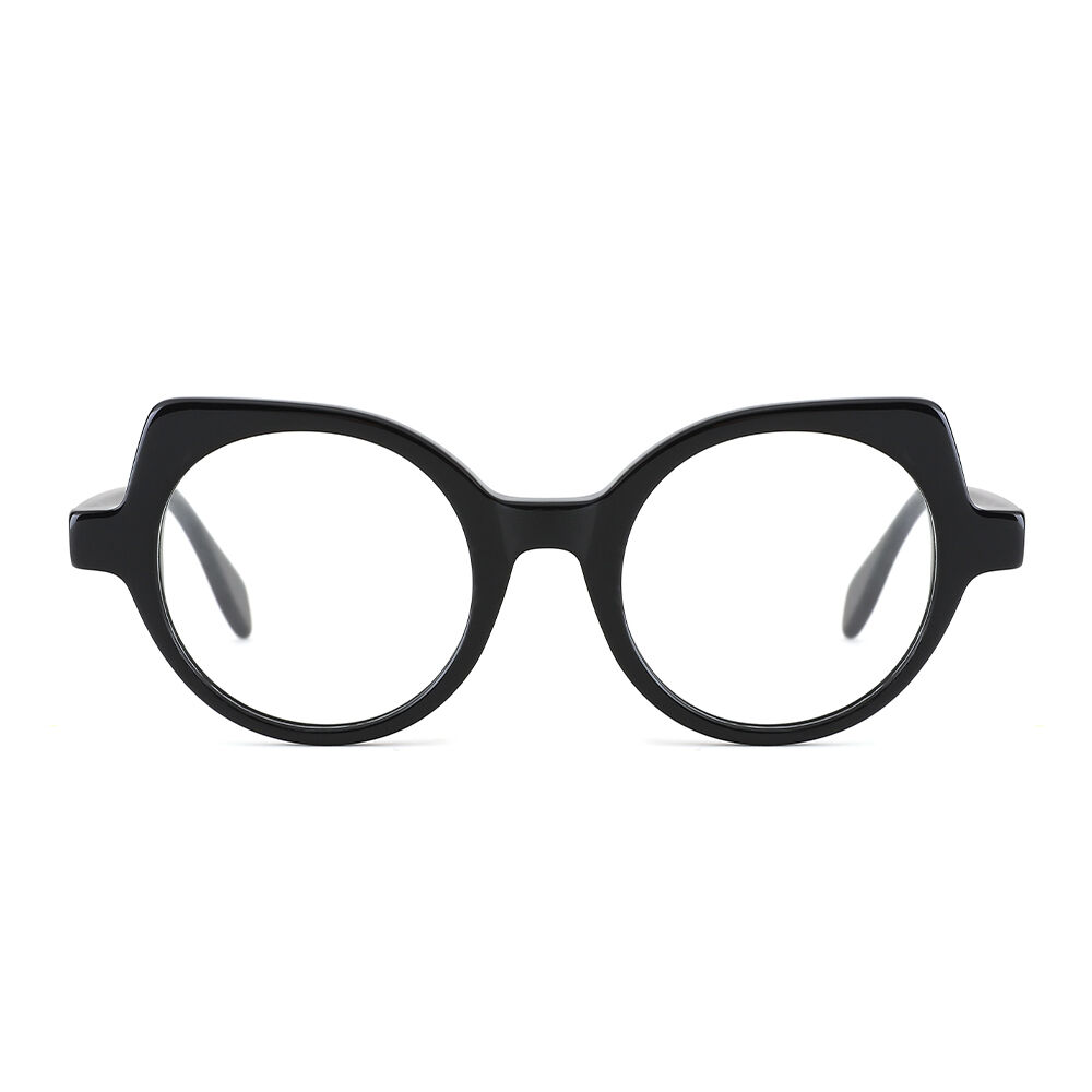 Abby Cat Eye Schwarze Brille