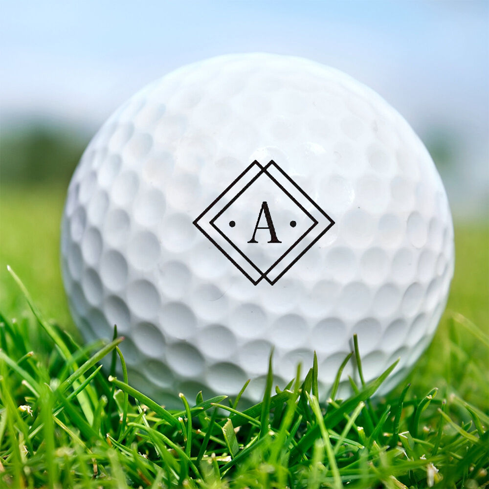 Personalized Golf Ball Stamp Custom Letter Waterproof Stamp Note Marker Birthday Gift for Friends