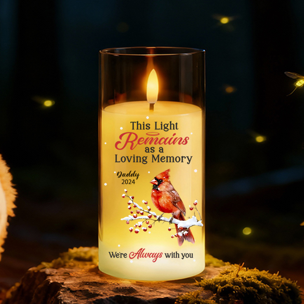 Gepersonaliseerde LED-kandelaar Creatieve lampjes Elektronische kopkaars Herdenkingscadeau voor Kerstmis