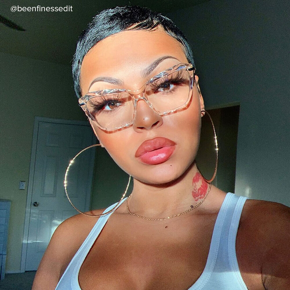 Annaisha Cat Eye Clear Glasses