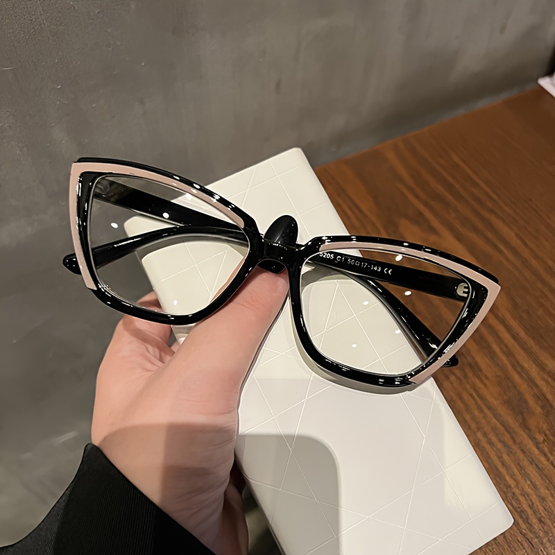 Keynes Cat Eye Black Glasses