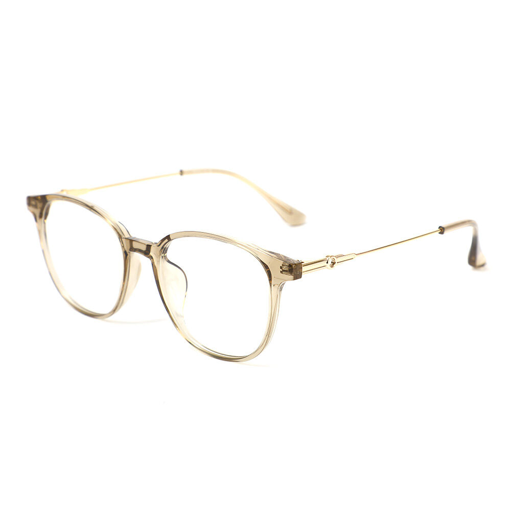 Dorothe Rund Braun Brille