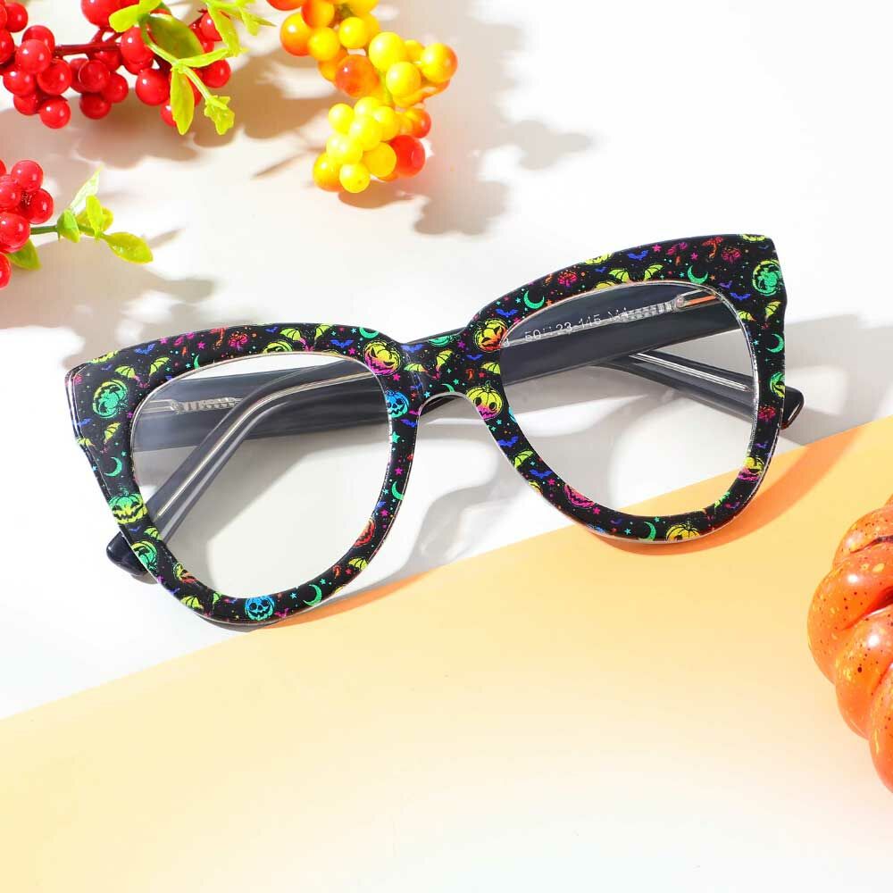 Eileen Cat Eye Grüne Brille