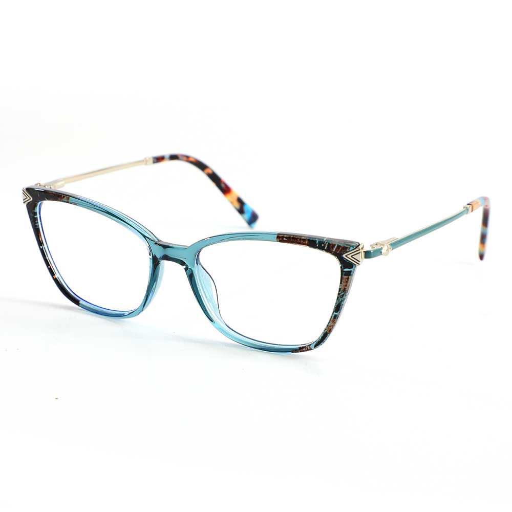 Malthus Cat Eye Blaue Brille