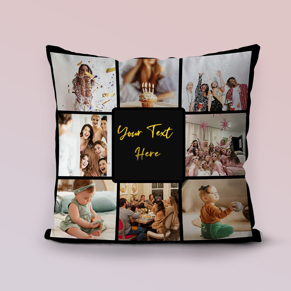 Customized 8 Photo Pillow Provides the Best Memory Gift for Your Loved One