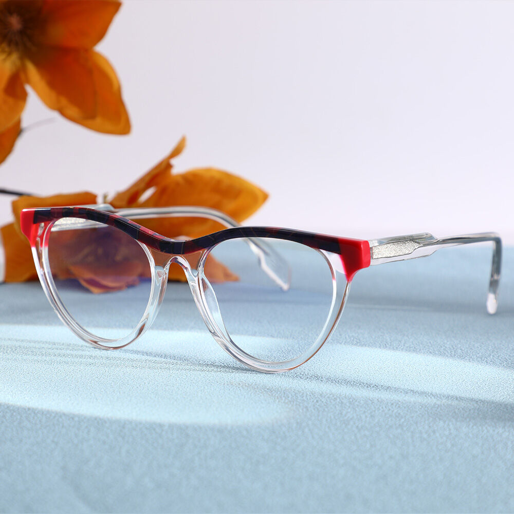 Attlee Cat Eye Klare Brille