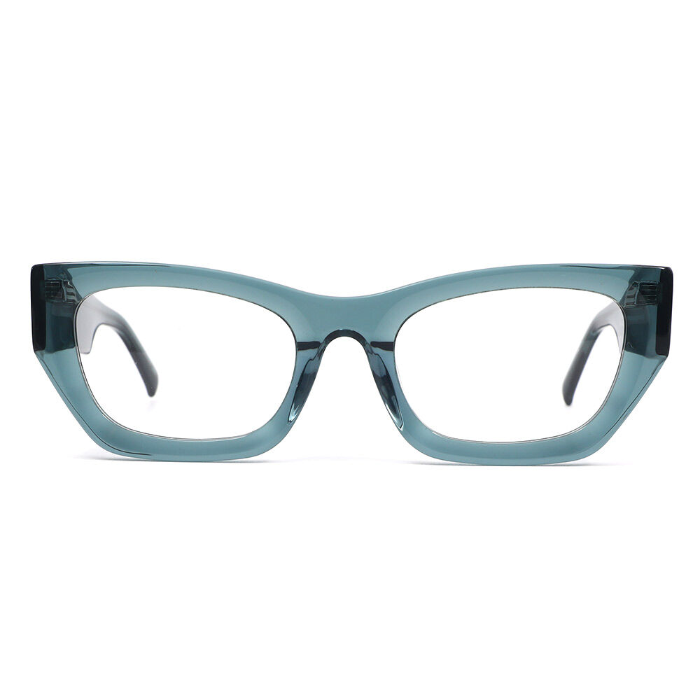 Fredo Geometric Blue Glasses