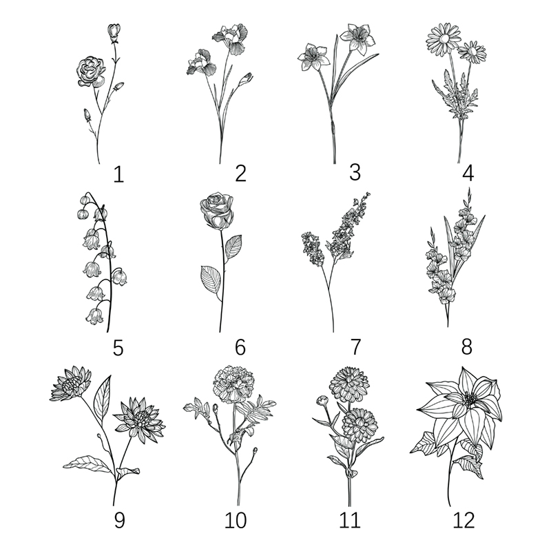 Leggings personalizados con diseño de flores y nombre del mes de nacimiento, regalo exquisito para su mamá y esposa