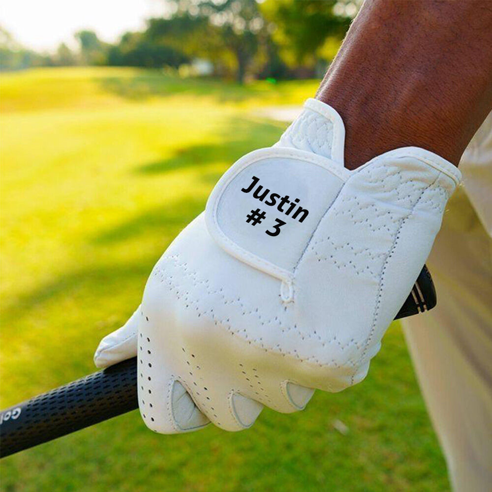Personalized Golf Glove with Name Customization Sports Protection Tools for Him or Her