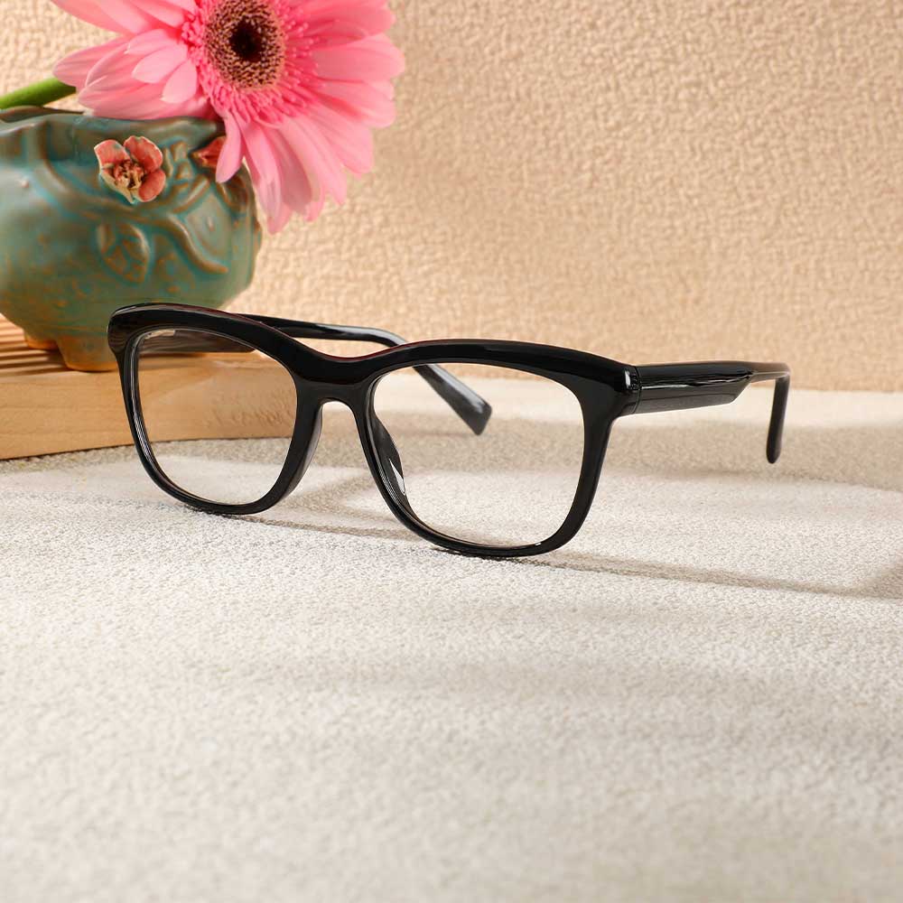 Occhiali da Vista Bowman Quadrato Nero 