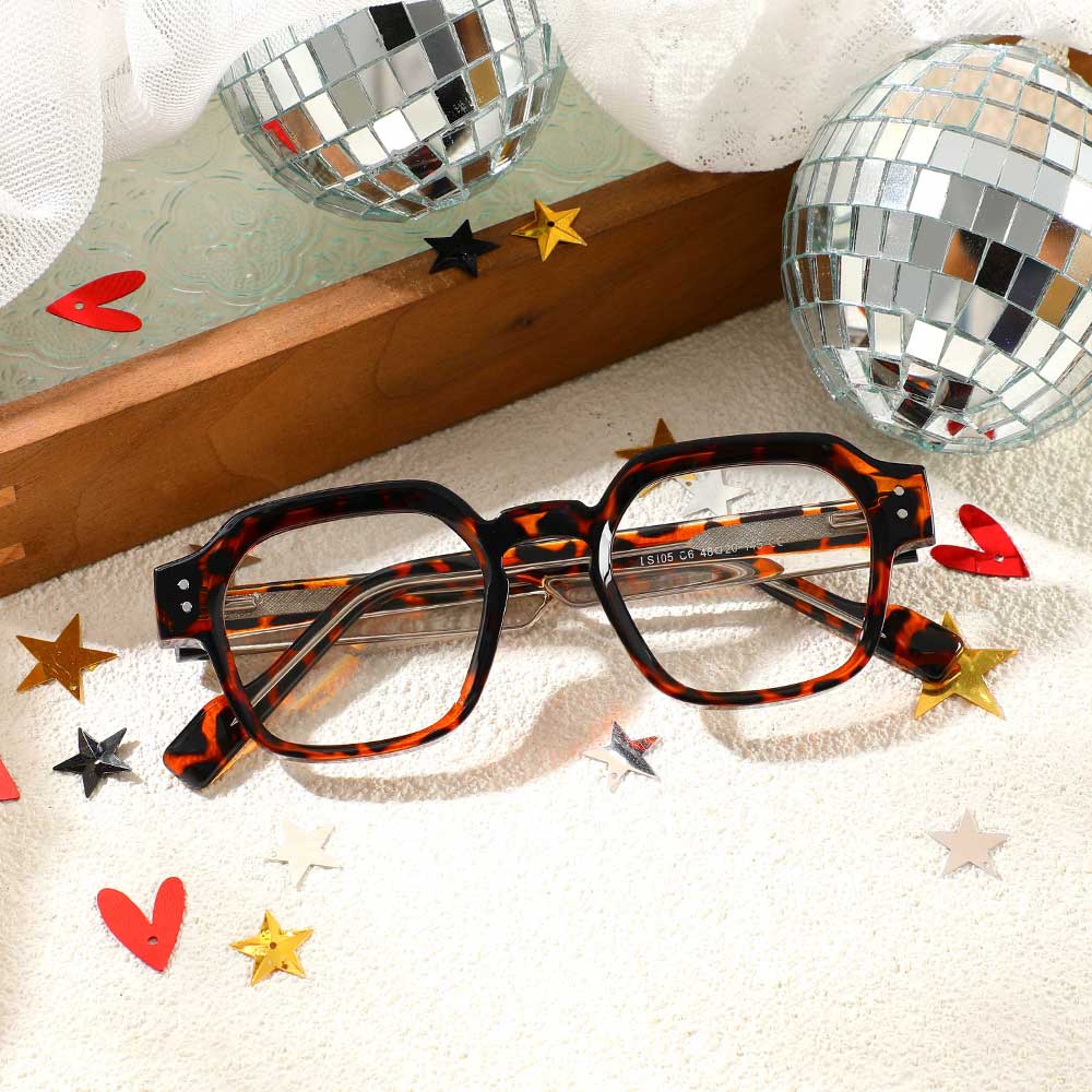 Occhiali da Vista Tony Quadrato Tartarugato 