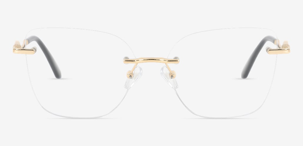 Eartha Black Cat Eye Glasses