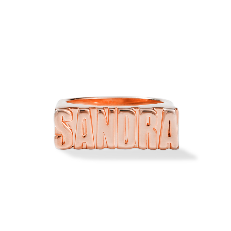 Anello Personalizzato Con Incisione