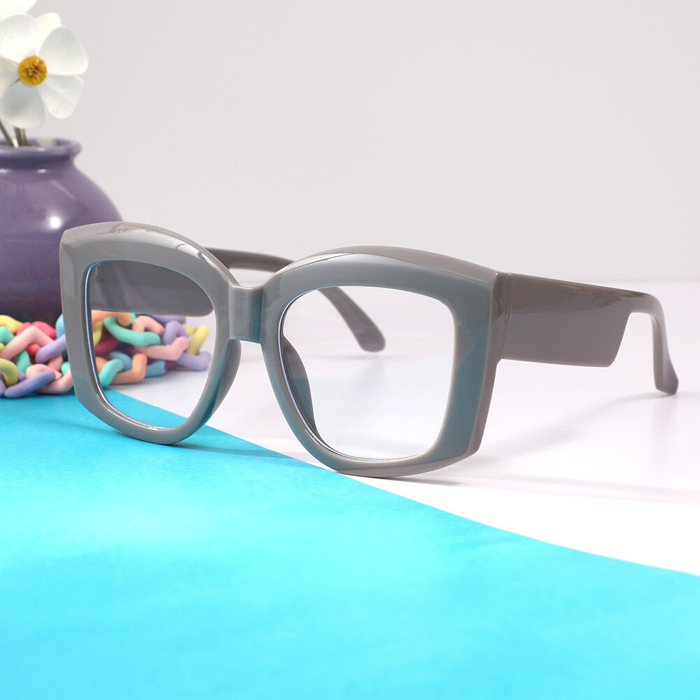 Baro Oval Gray Glasses