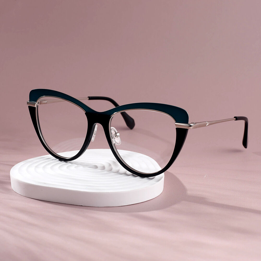 Lunettes de Vue Catwoman Cat Eye Bleu