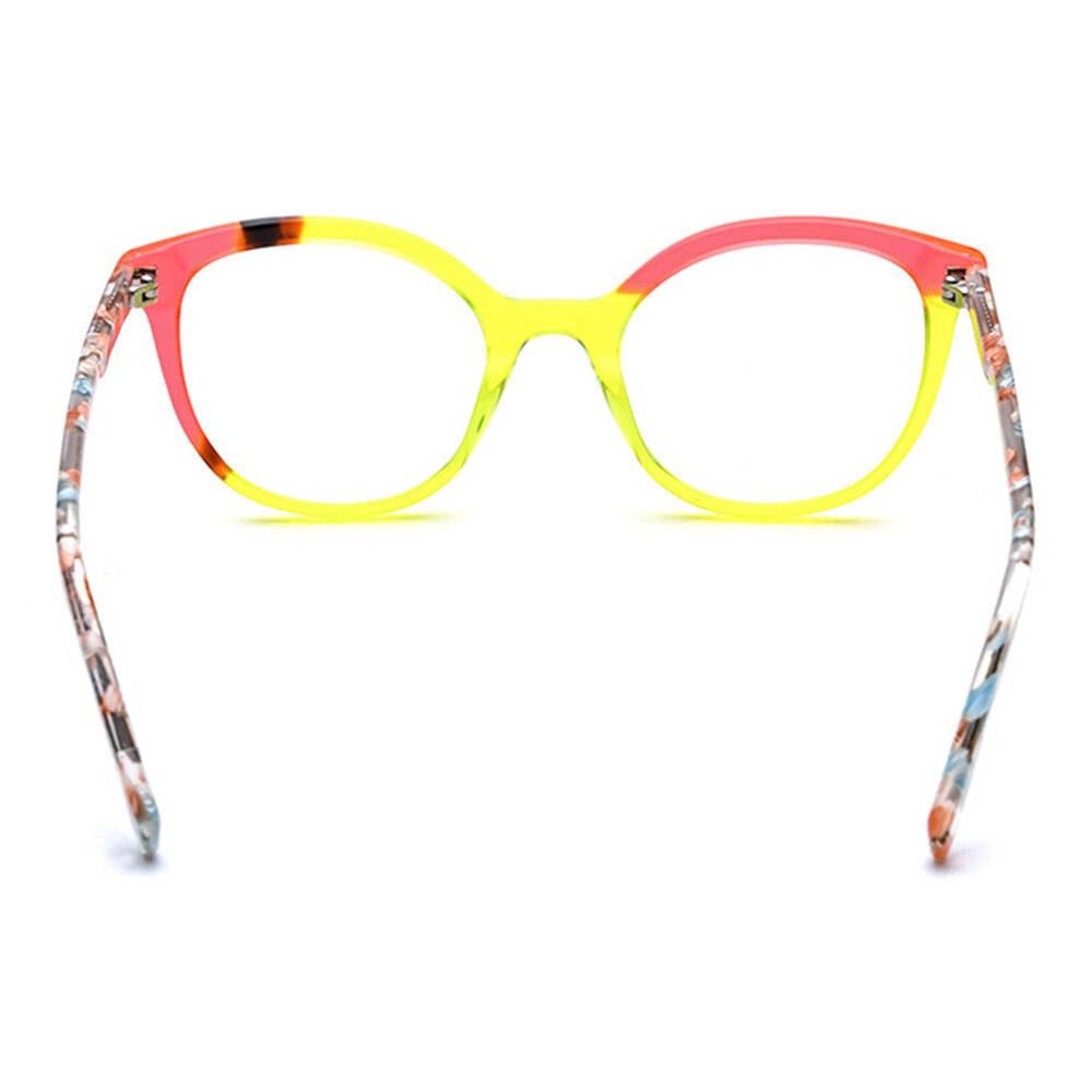 Occhiali da Vista Chanty Cat Eye Giallo 