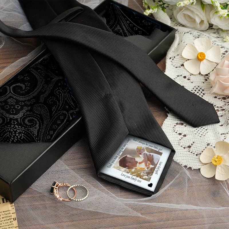 Custom Photo Tie Perfect Gift for Father