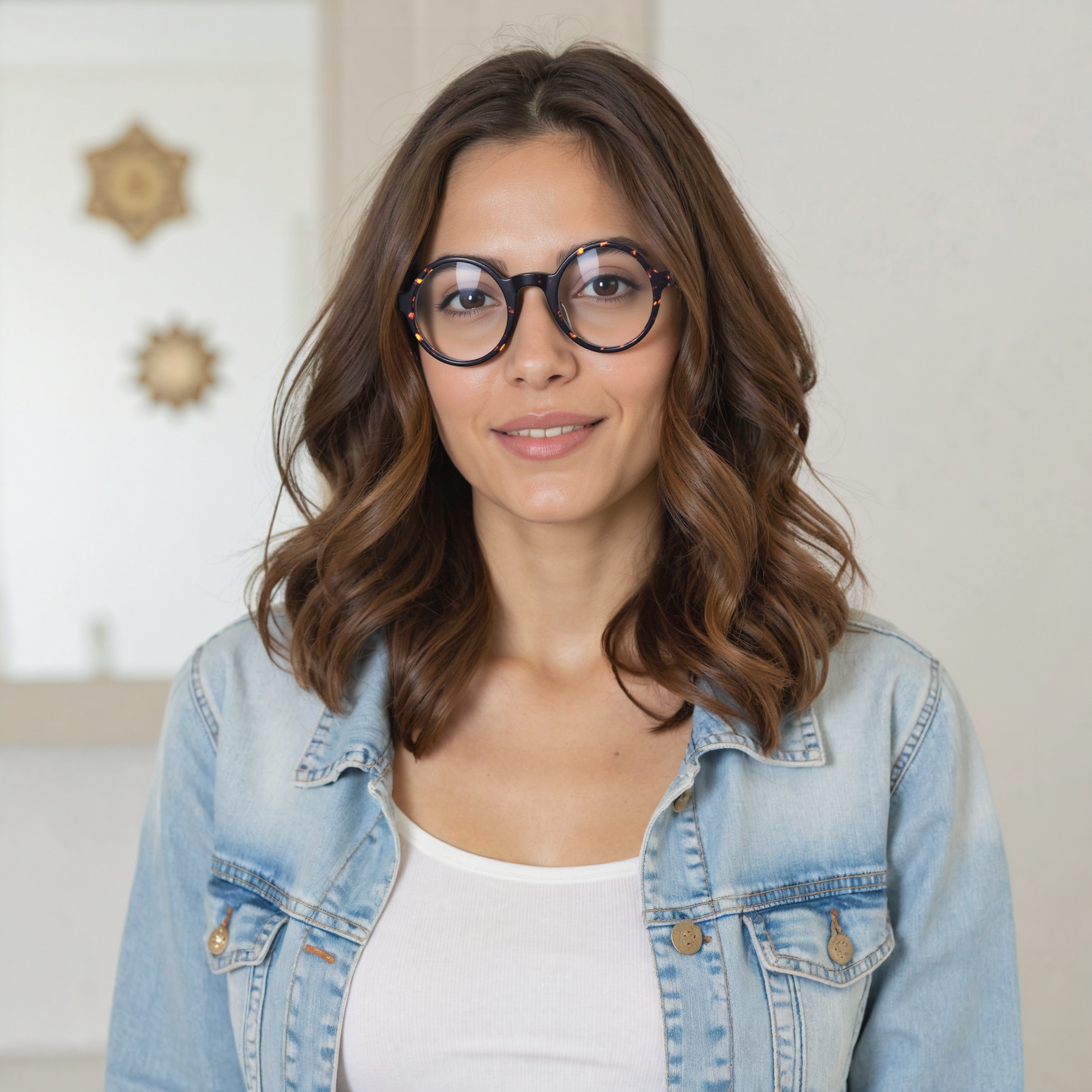 Amadeo Runde Schildkröte Brille