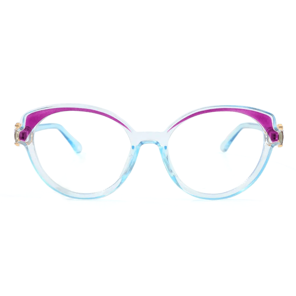 Occhiali da Vista Geoffrey Cat Eye Blu