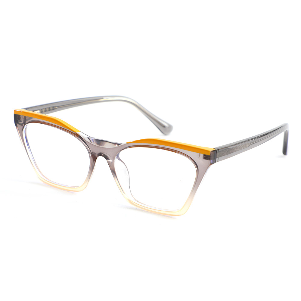 Occhiali da Vista Hugh Cat Eye Grigio 