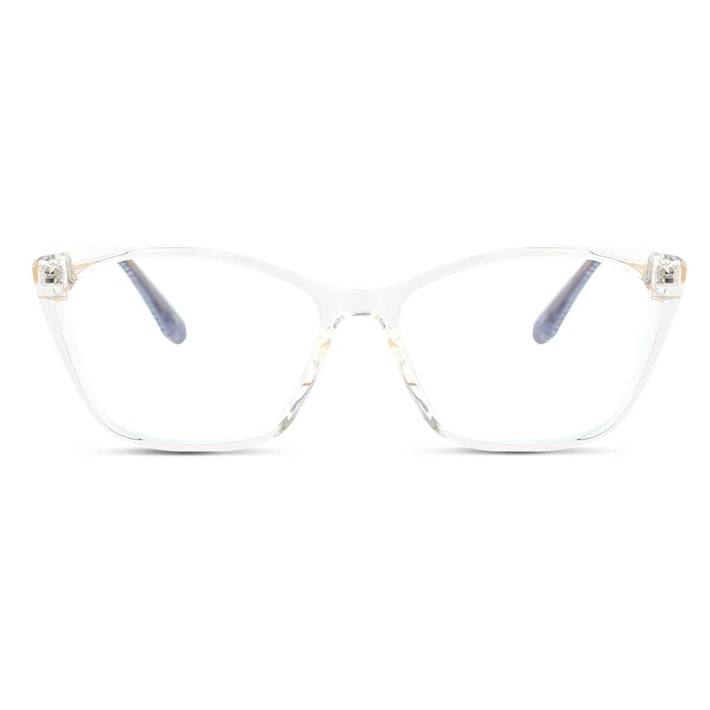 Occhiali da Vista Louis Cat Eye Chiaro 