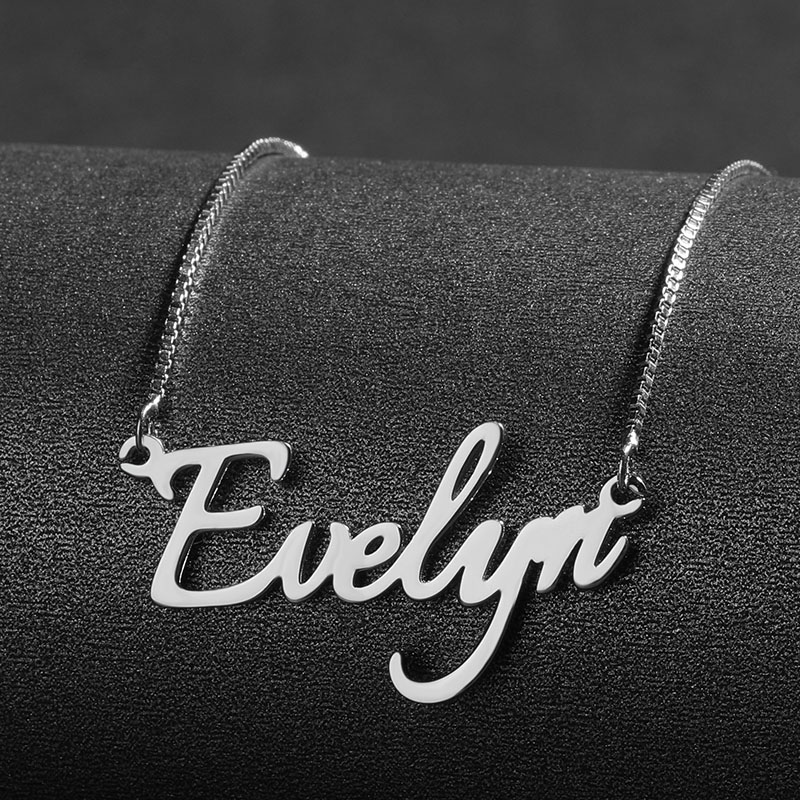 Collier Prénom Écriture Personnalisé