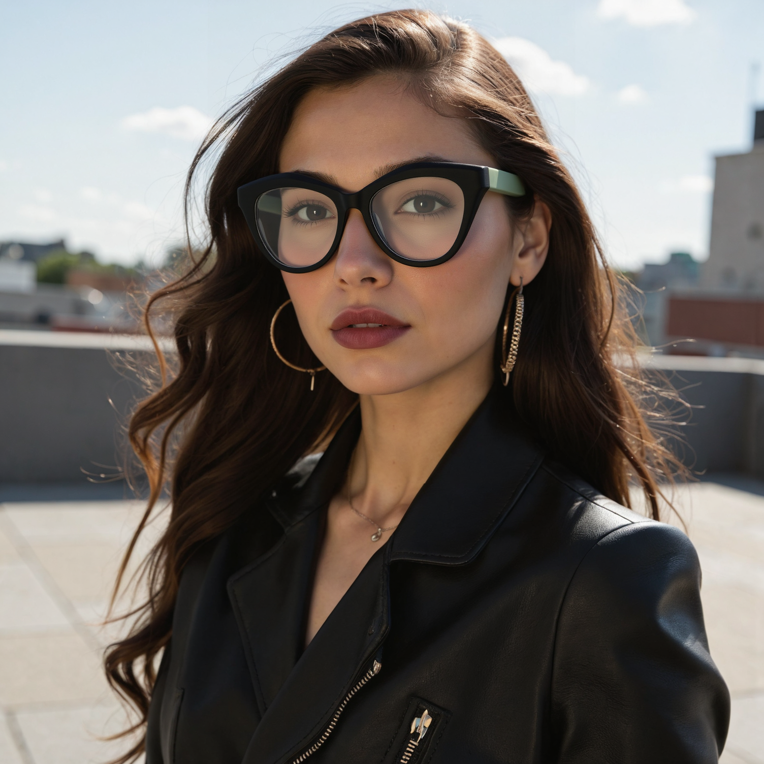 Occhiali da Vista Deirdre Cat Eye Nero