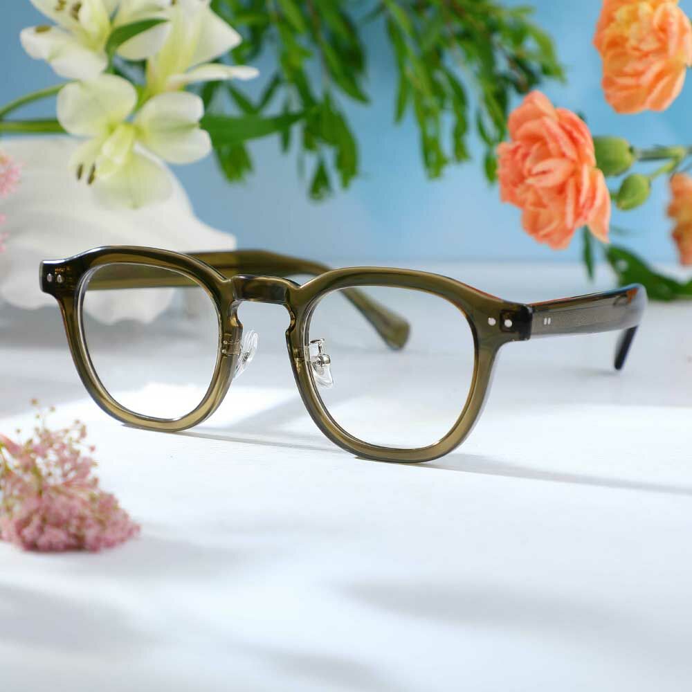 Occhiali da Vista Burnell Quadrato Verde