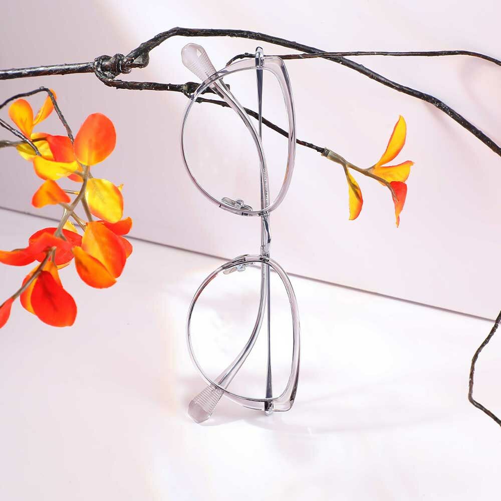 Kristin Cat Eye Graue Brille