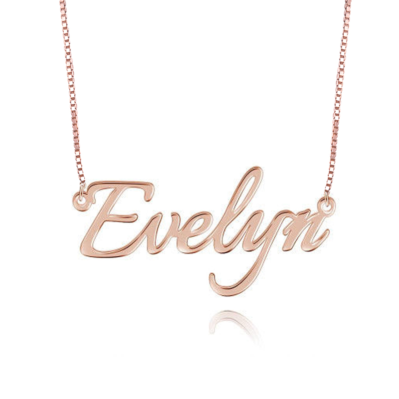 Collier Prénom Écriture Personnalisé