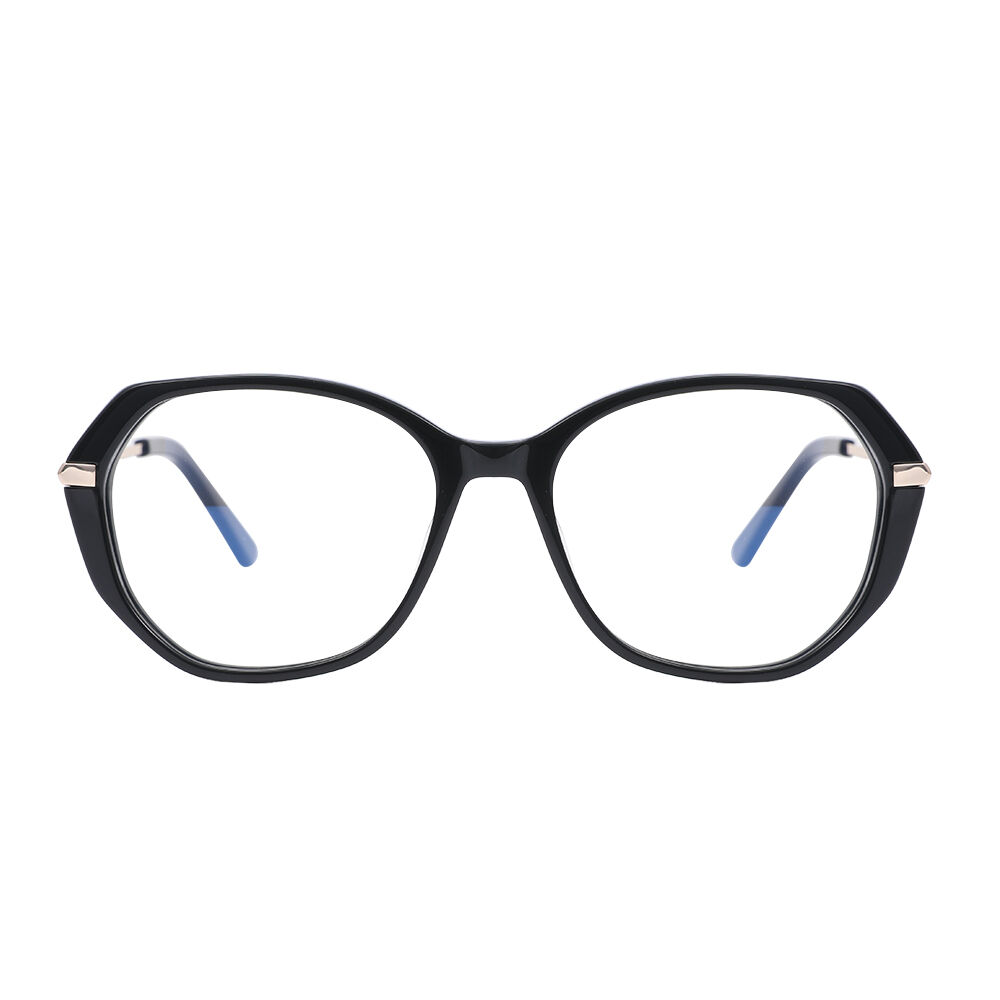 Nina Cat Eye Black Glasses