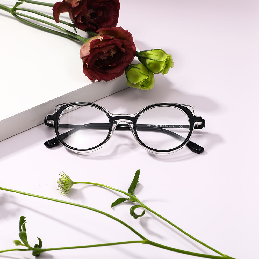 Occhiali da Vista Bertr Cat Eye Nero