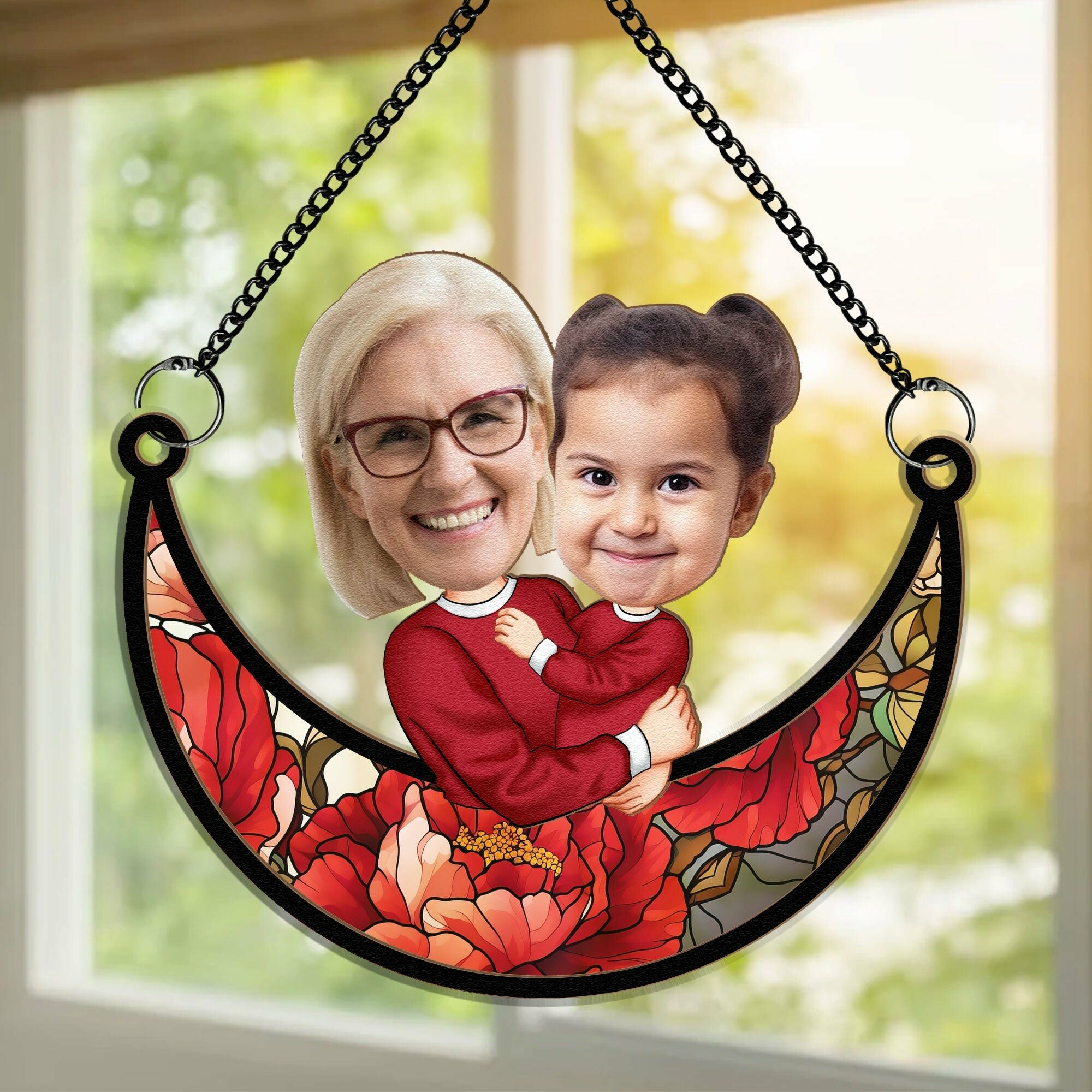 Personalized Christmas Ornaments Custom Photo Memorial Gifts For Grandma
