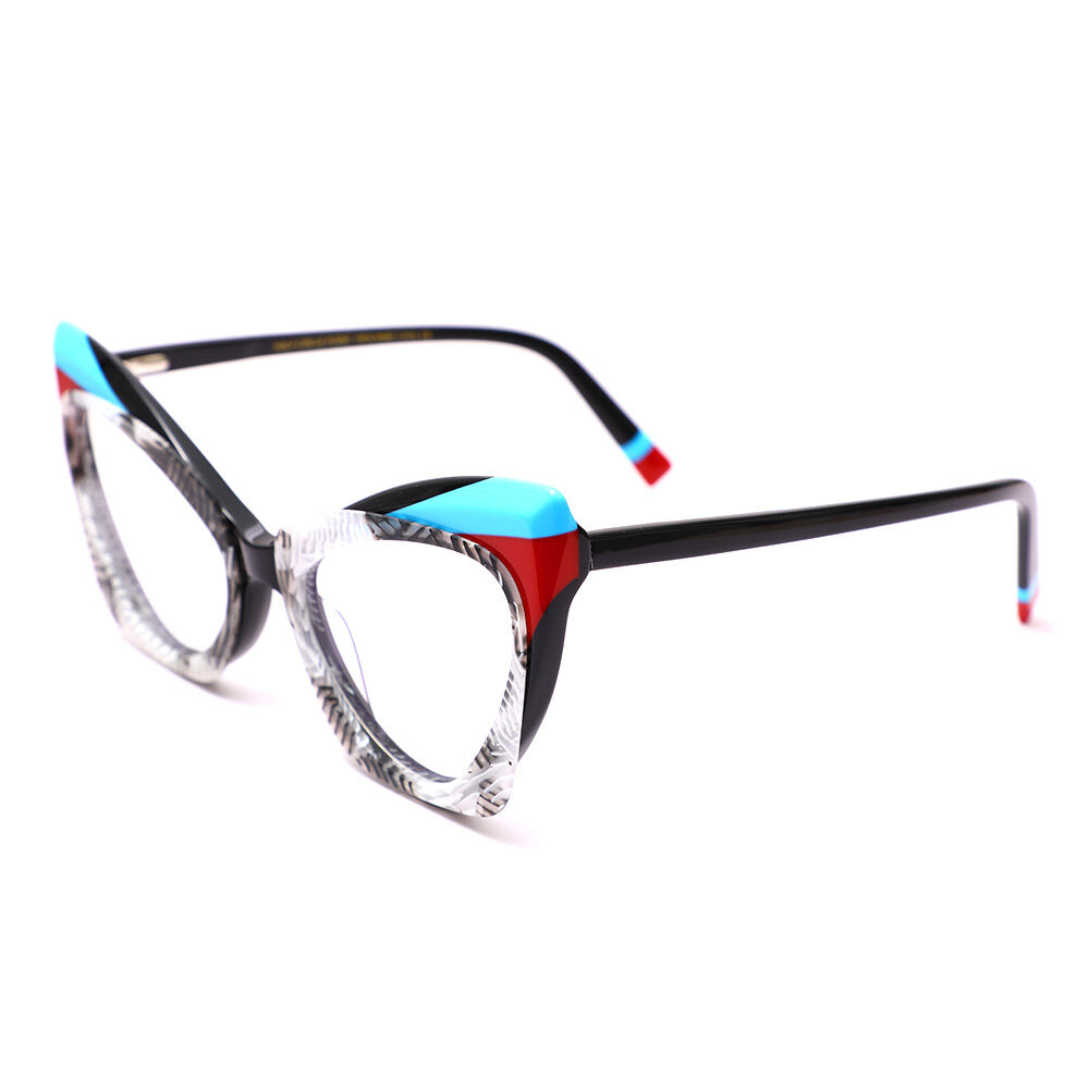 Jessic Cat Eye Grey Glasses