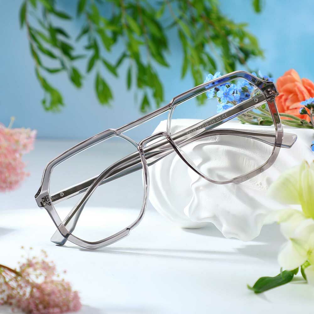 Occhiali da Vista Carter Aviator Grigio