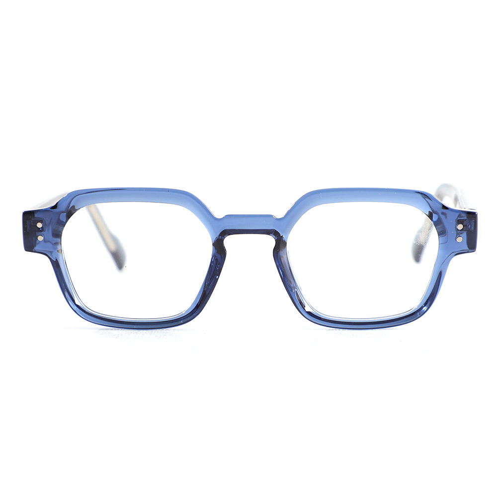 Tony Quadratische Blaue Brille