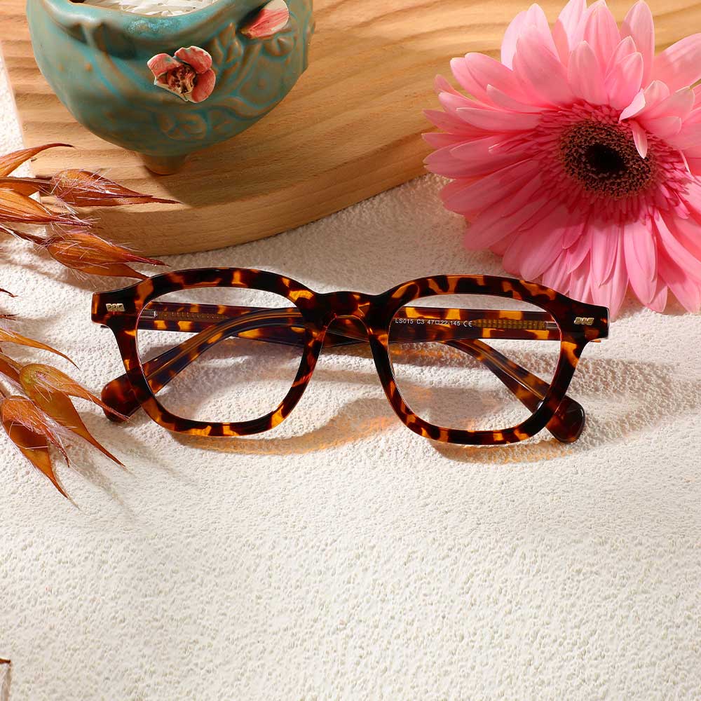 Bloomfie Quadratische Schildkröte Brille