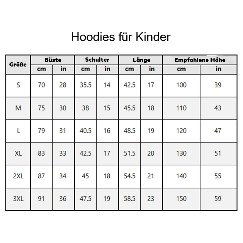 Personalisierter gestickter Kinder-Kapuzenpullover mit Namen Warmes Geschenk für Kinder
