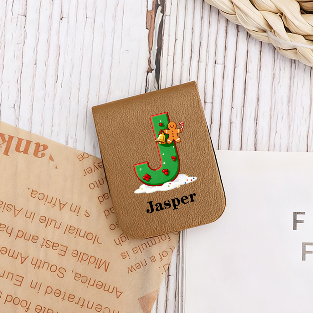 Personalized Magnetic Bookmarks Cartoon Letters Customized Name Christmas Gifts for Children