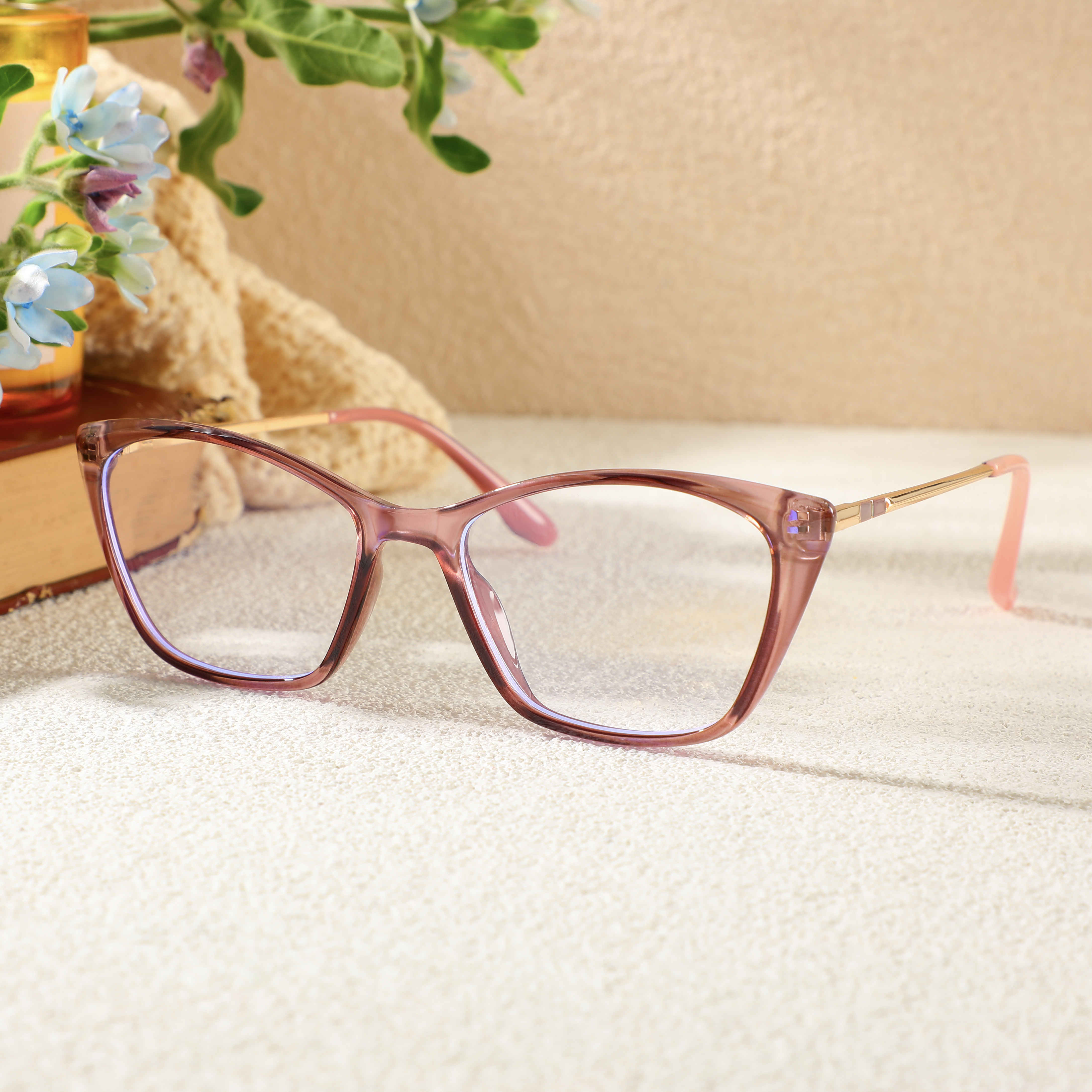 Occhiali da Vista Louis Cat Eye Rosa 