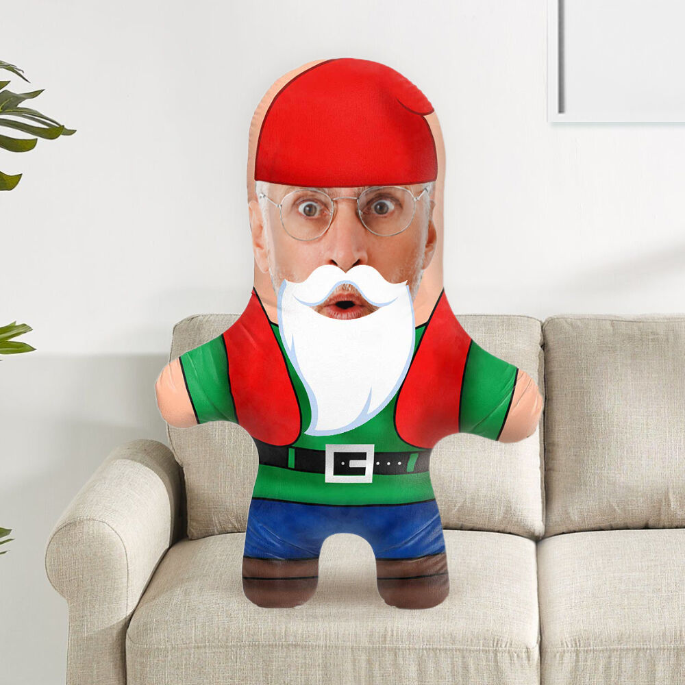 Personalized Face Pillow Santa Claus Fashion Christmas Gift