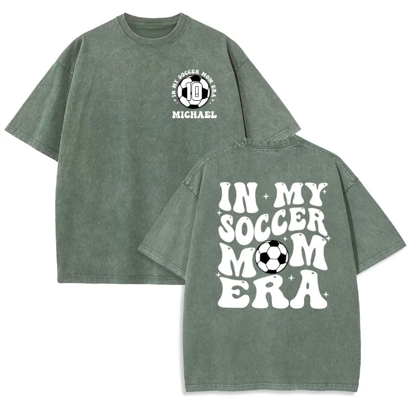 Personalisierte gewaschenes T-Shirt Design Attraktives Geschenk für Sportliebhaber