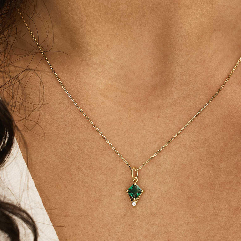 Personalized Irregular Birthstone Exquisite Christmas Gift for Wife