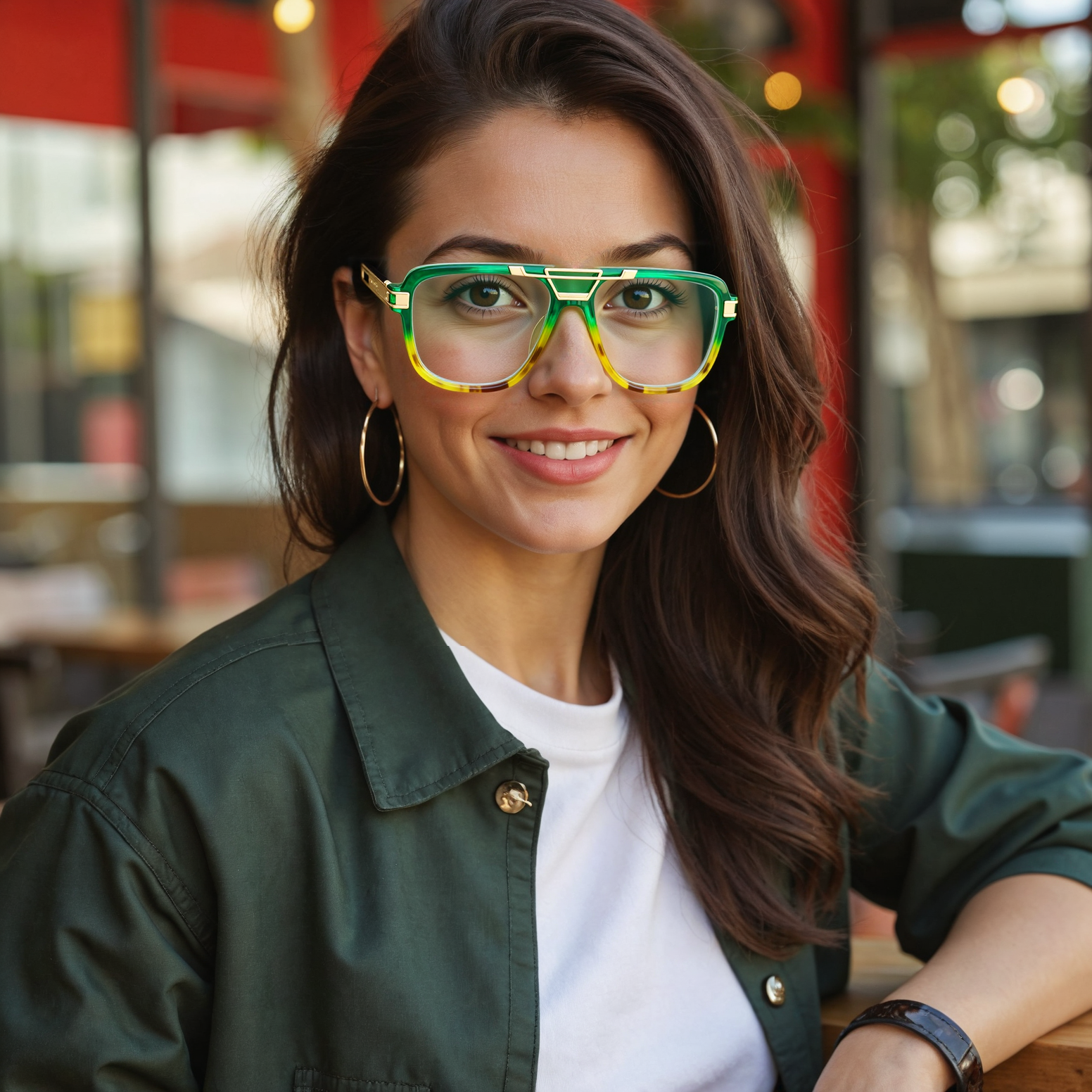 Occhiali da Vista Jordan Aviator Verde