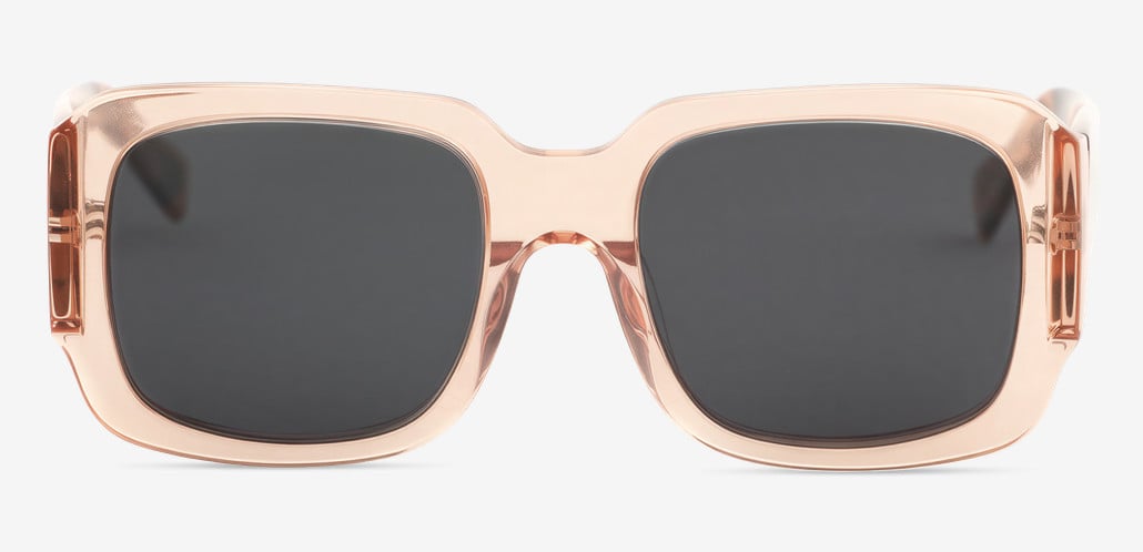 James Pink Square Sunglasses