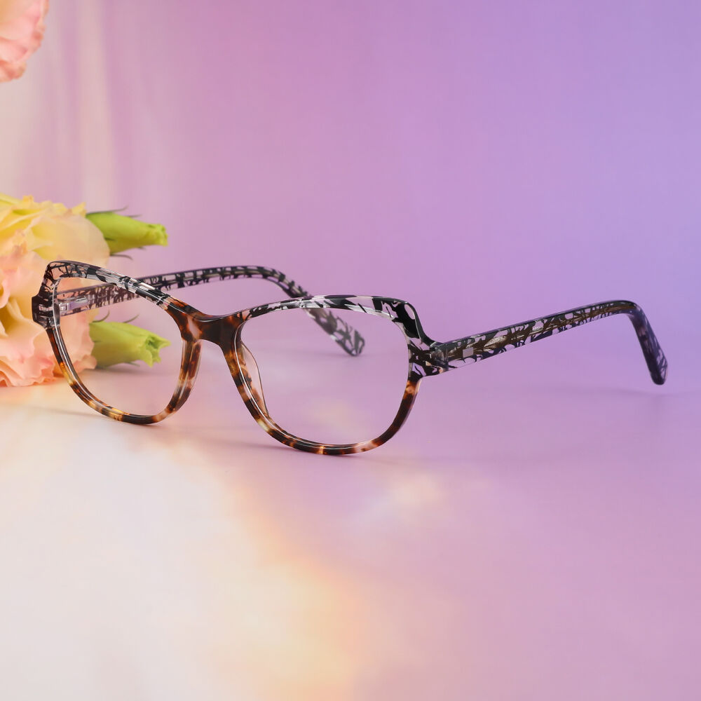 Occhiali da Vista Cornelia Cat Eye Tartarugato 