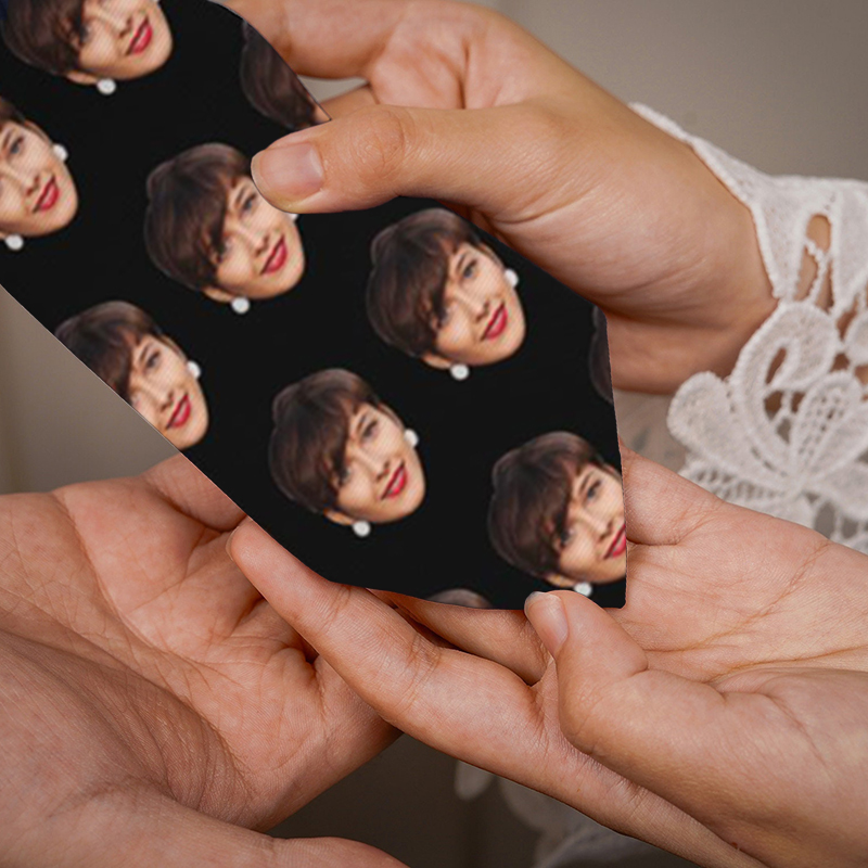 Custom Face Picture Tie Cool Gift for Husband